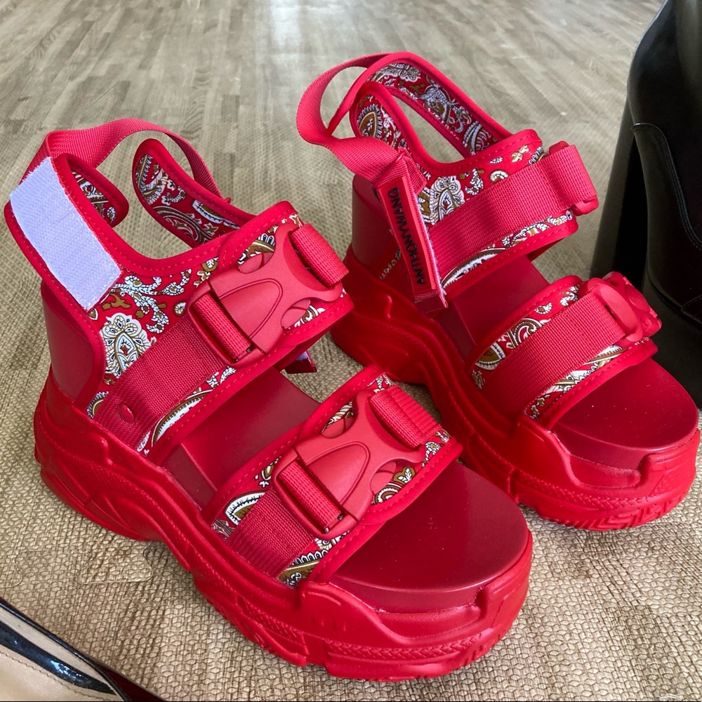 Platform Sandals by Anthony Wang - BRAND NEW